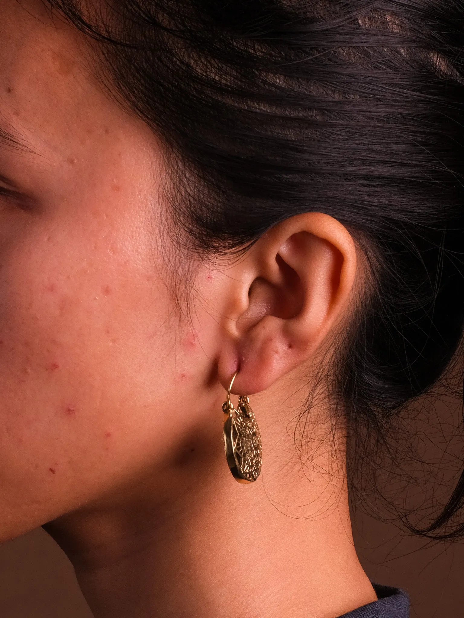 Sacred Mandala Earrings